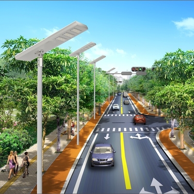 Symmetric / Asymmetric Solar LED Street Light With Motion Sensor Lighting Mode