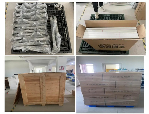 Solar LED Street Light with long Life Span Mono Solar Panel streetlight 3000K-6500K with motion sensor wall lamp outdoor