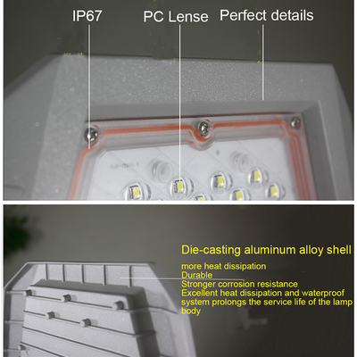 Super Bright Solar Powered Street Light Ra>80 ip65 waterproof motion sensor timer wall lamp outdoor Automatic shutoff