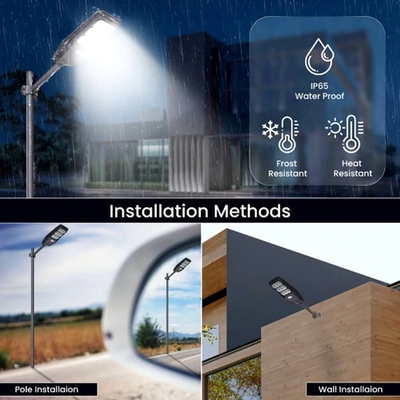 Mono Solar Panel Solar LED Street Light For Residential Areas