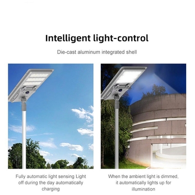 Intelligent Automated Solar LED Street Light With Color Temperature Adjustment