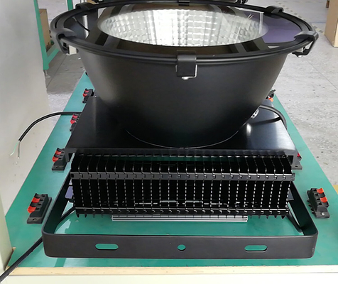 750 Watt Equivalent Black Led Industrial High Bay Light Shop Lights 400w
